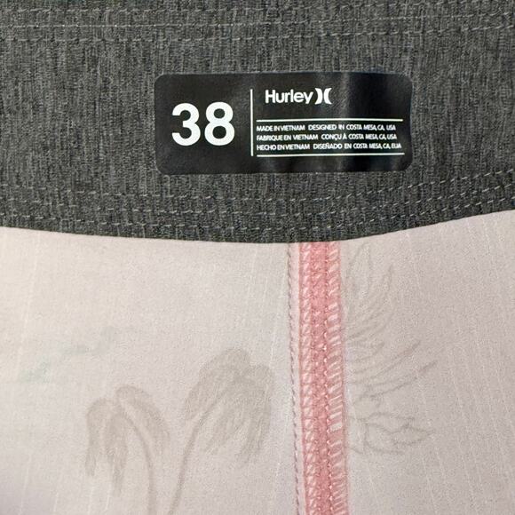 Hurley Men's Phantom Naturals Sessions 16" Boardshort Flamingo 38 $60 - Picture 10 of 11